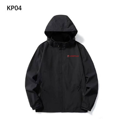Guter Preis KP04 Schwarzer Unisex Fleece Pullover mit KOOFILM Logo Erhältlich in S M L XL 2XL 3XL Online
