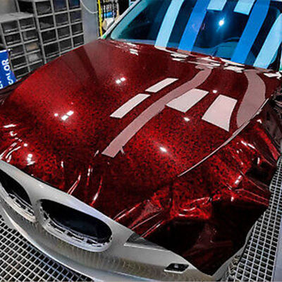 Goede prijs Kleine gesmeed koolstof rode wrap koolstofvezel vinyl auto wrap film auto sticker online