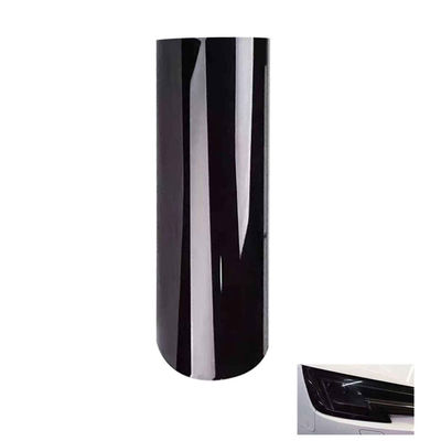 Buen precio Película de protección para faros de automóviles 3 años de garantía Película de lámpara de automóvil negra fumada TPU en línea