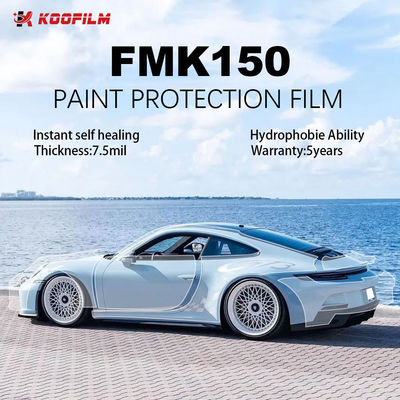 Guter Preis Fahrzeugkarosseriefolie 7,5 mm Dicke Hochglanz Klar TPU PPF Folie Online