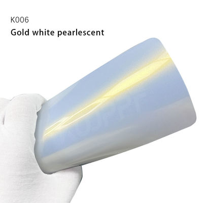 Guter Preis k006 Goldweiß Perlfarbenfarbener Autofarbschutzfilm Online