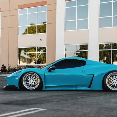 Buen precio K020 Gloss Miami Azul TPU Color Película de envoltura para automóviles Rollo de vinilo en línea
