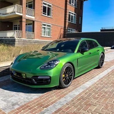 Buen precio Película de protección de pintura TPU de color verde Mamba para manchas secas o húmedas en línea