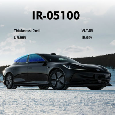 Guter Preis Nano-keramische Färbung 2.0 Mil Fenster-Auto-Schutzfilm 99% IR 99% UV Online