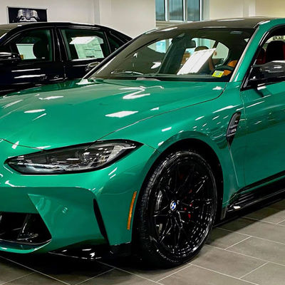 Isle Of Man Green Color 8.0 Mil TPU PPF Self Healing Film For Car Paint Protective Film