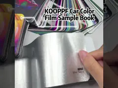 K092 Silver Stars TPU Farbfarbe für Autofarben Schutzfilm Glitter Autofolie
