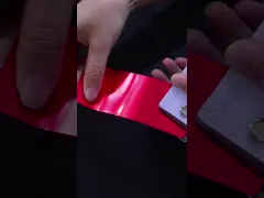 K008 Glanz Ferrari Rot Farbschutzfilm 8,0 Mil Dicke 160 Farben Sortiment
